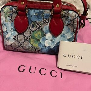 Gucci GG Supreme Boston mini